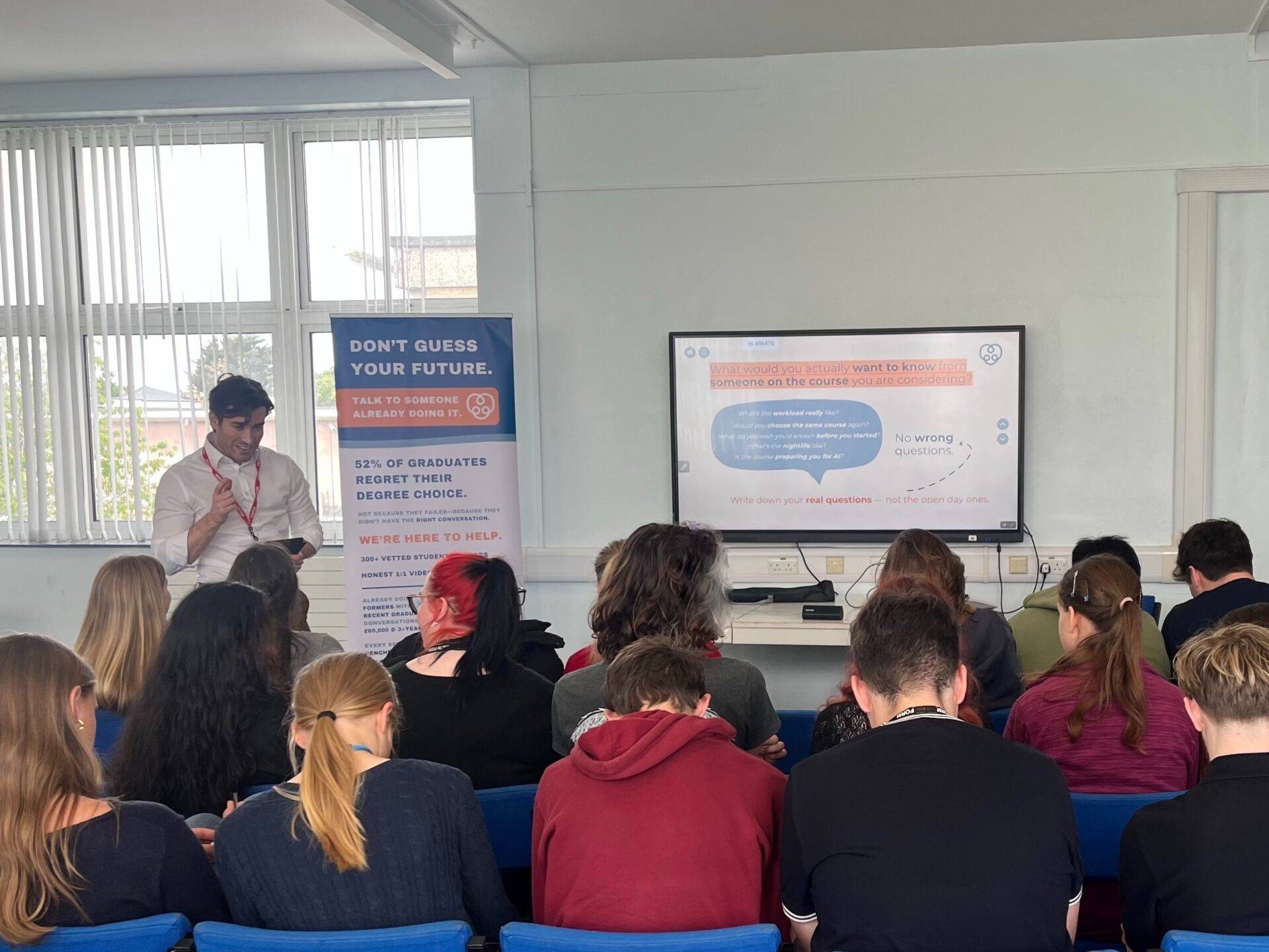 ADI workshop at Gosford Hill Sixth Form